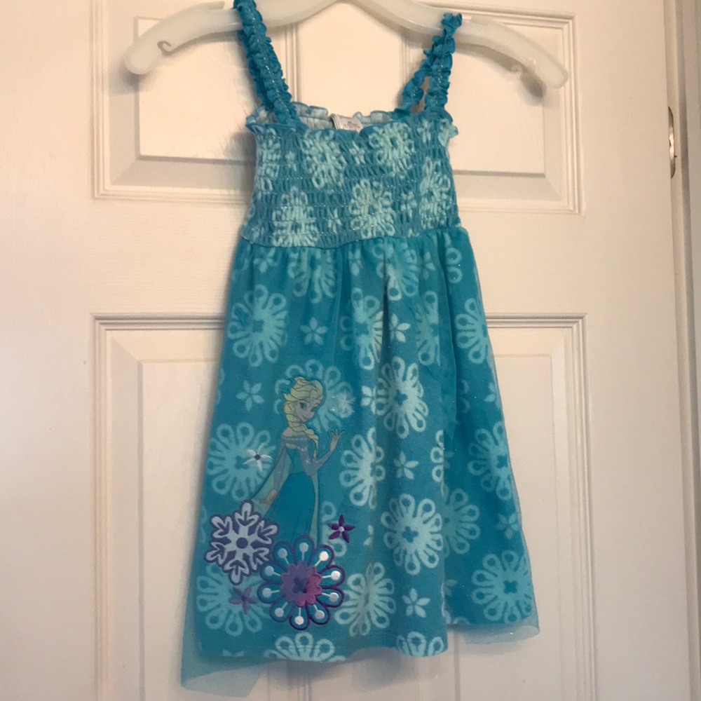 Cute Disney Frozen terry swim cover up